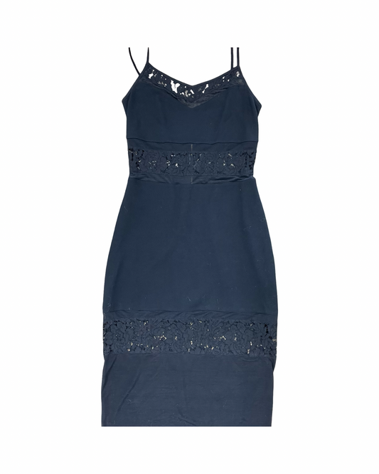 Dress Casual Midi By French Connection In Black, Size:M