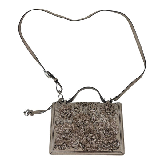 Crossbody Leather By Brighton In Bronze, Size:Medium