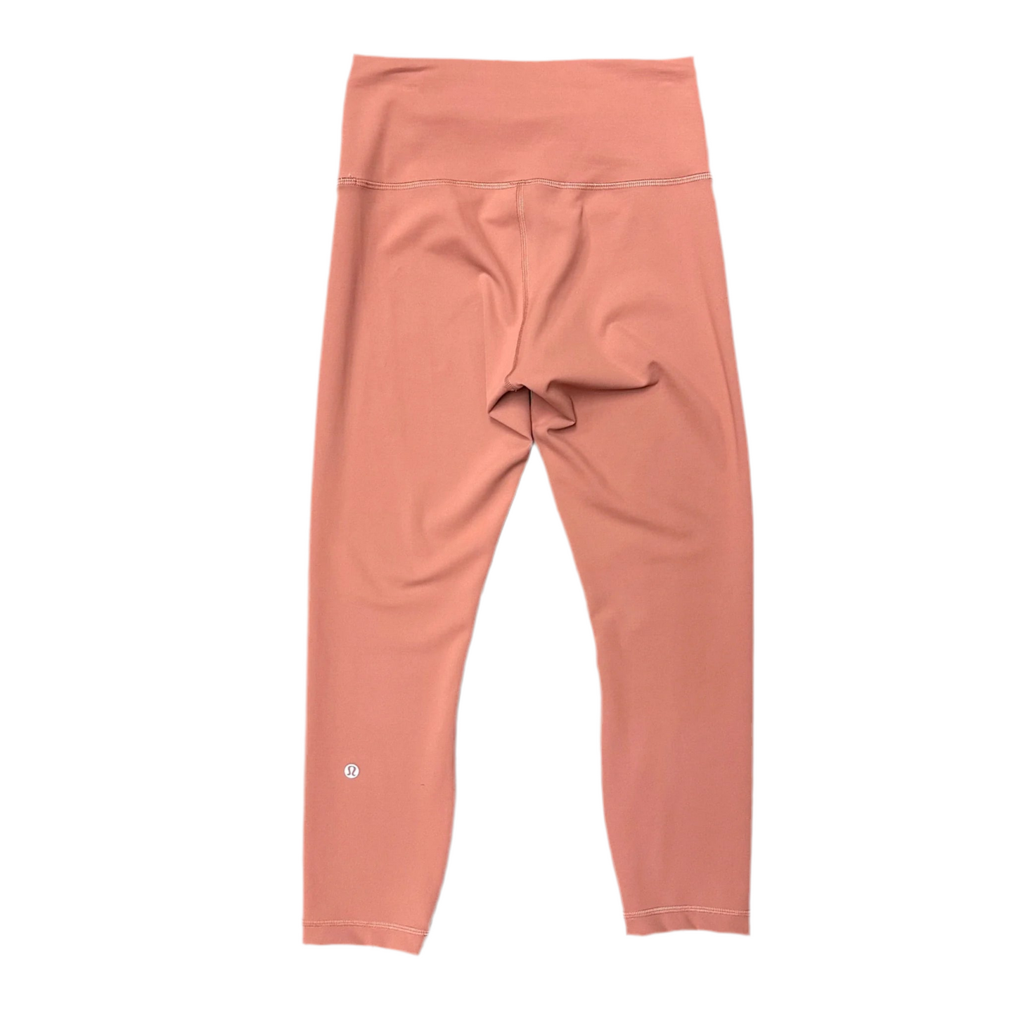 Athletic Leggings By Lululemon In Orange, Size: 8