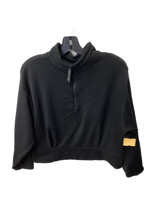 Athletic Jacket By Athleta In Black, Size:L