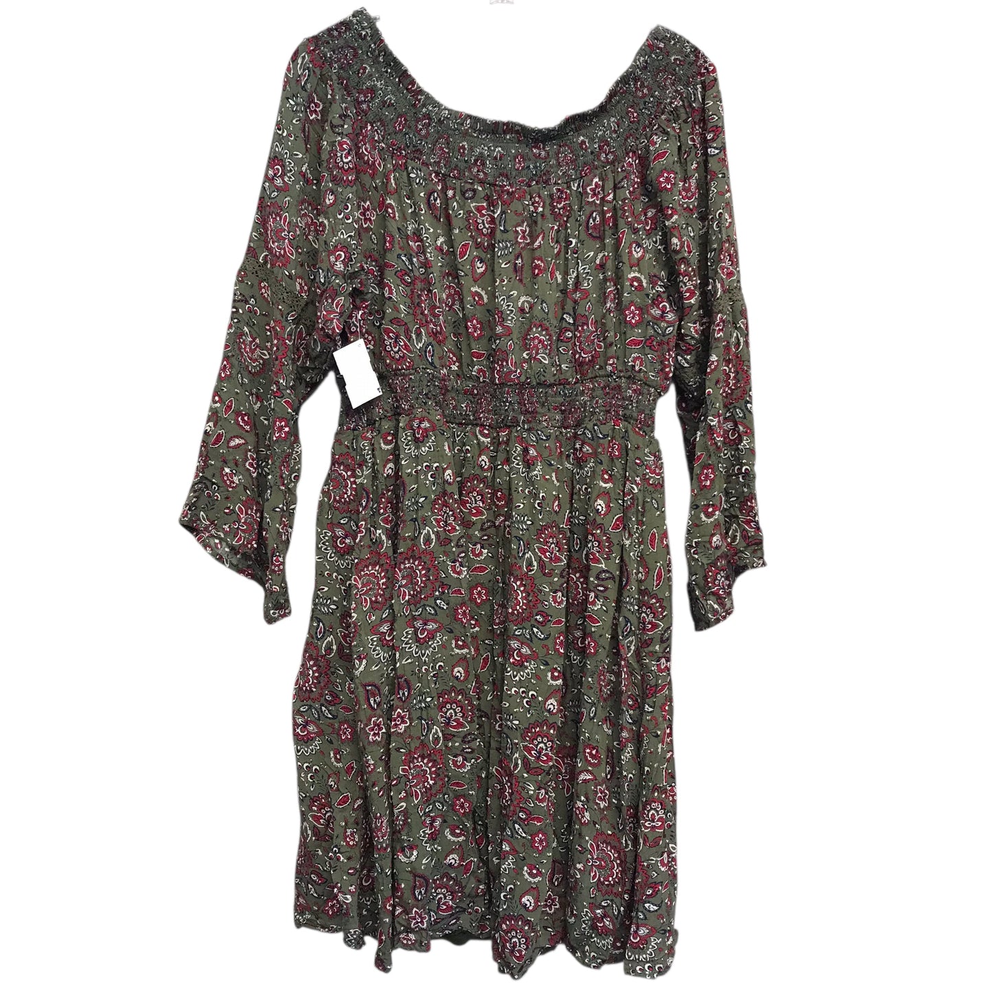 Dress Casual Short By Torrid In Green, Size:1X