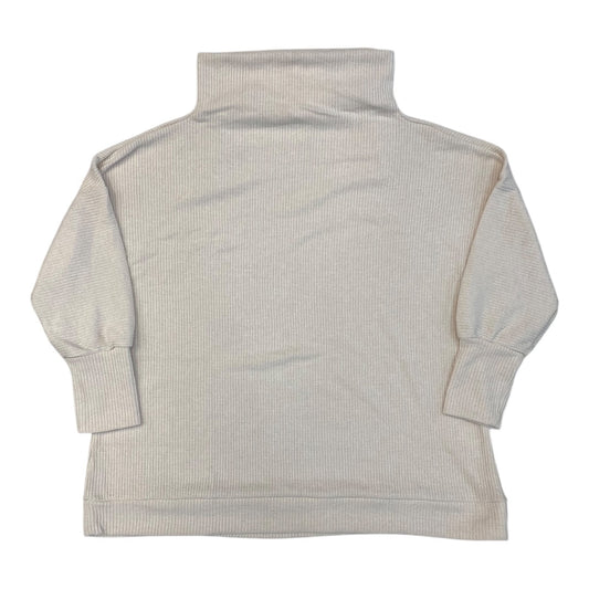 Sweater By Andree By Unit In Cream, Size:1X