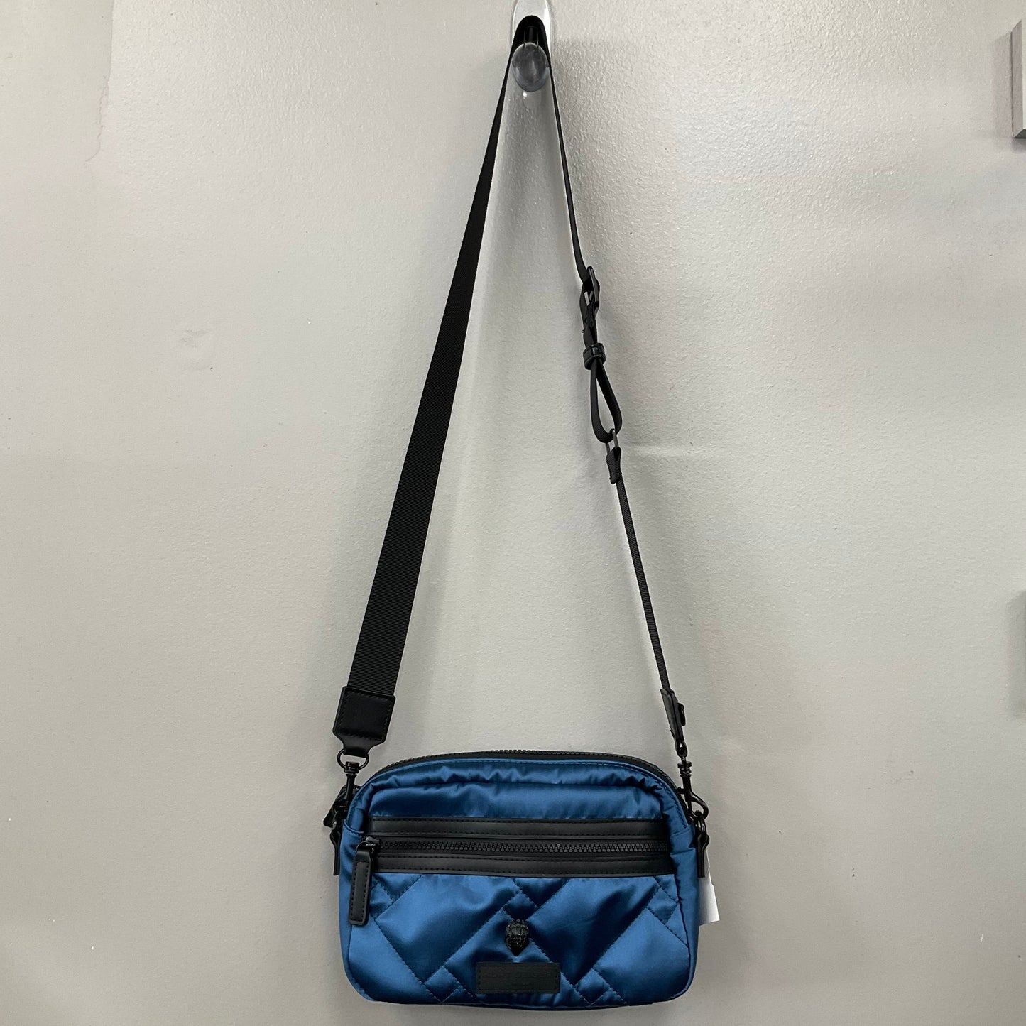 Crossbody Designer By Kurt Geiger In Blue, Size:Small