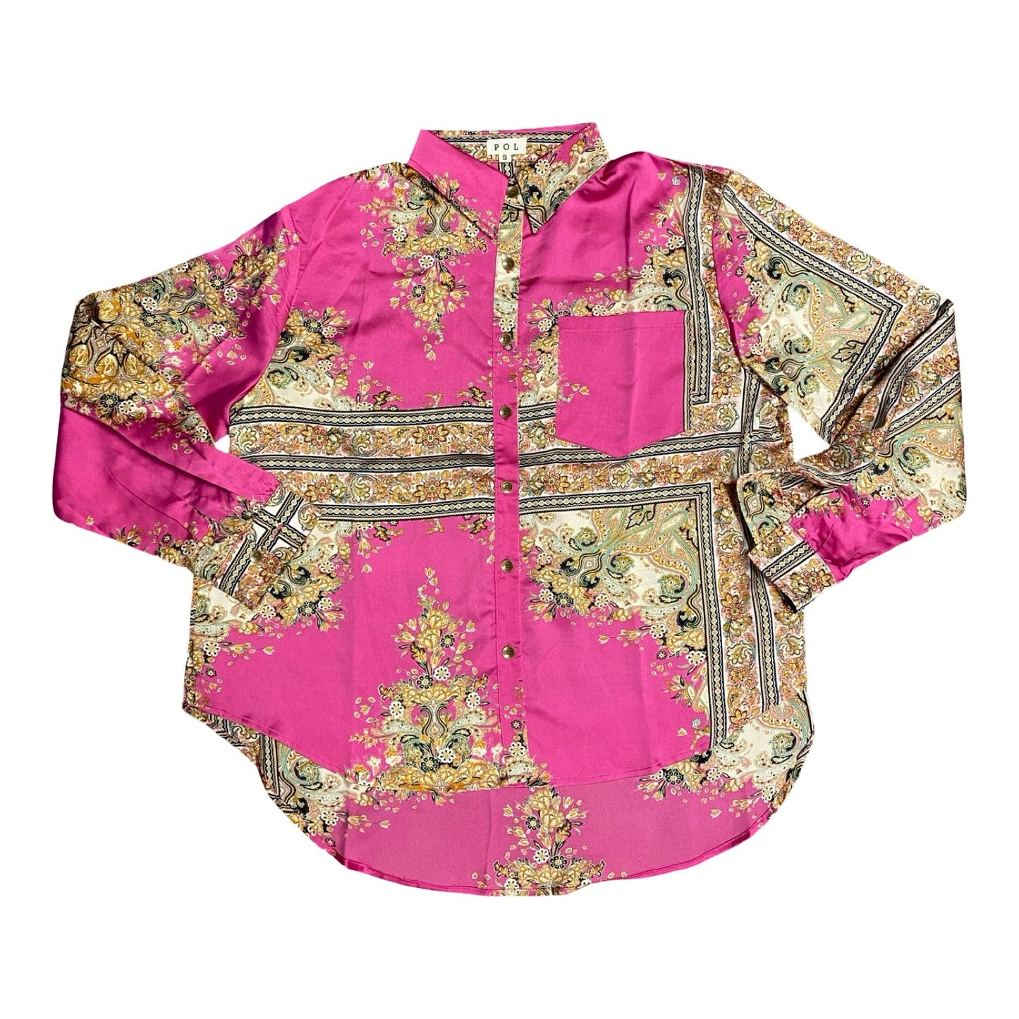 Top Ls By Pol In Multi, Size:S