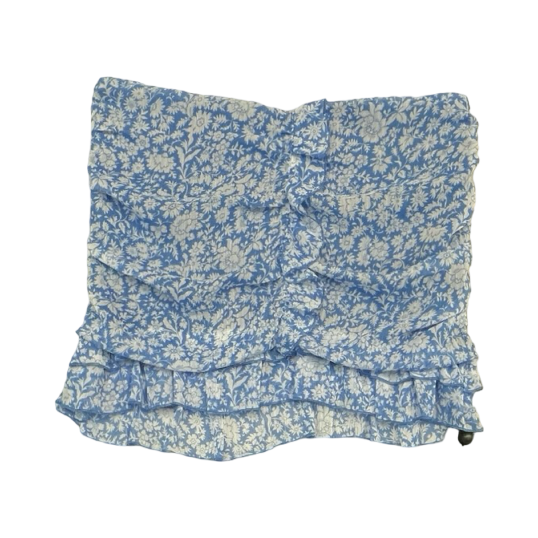 Skirt Mini & Short By Zara In Blue, Size:L