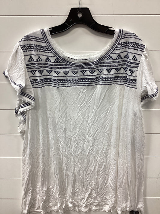 Top Ss By Torrid In White, Size:4X