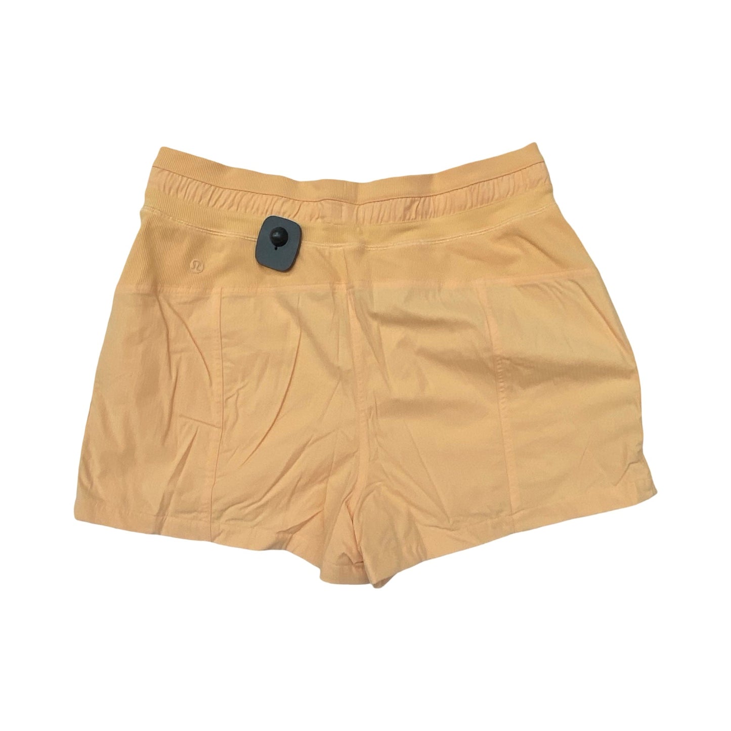 Athletic Shorts By Lululemon In Coral, Size:8