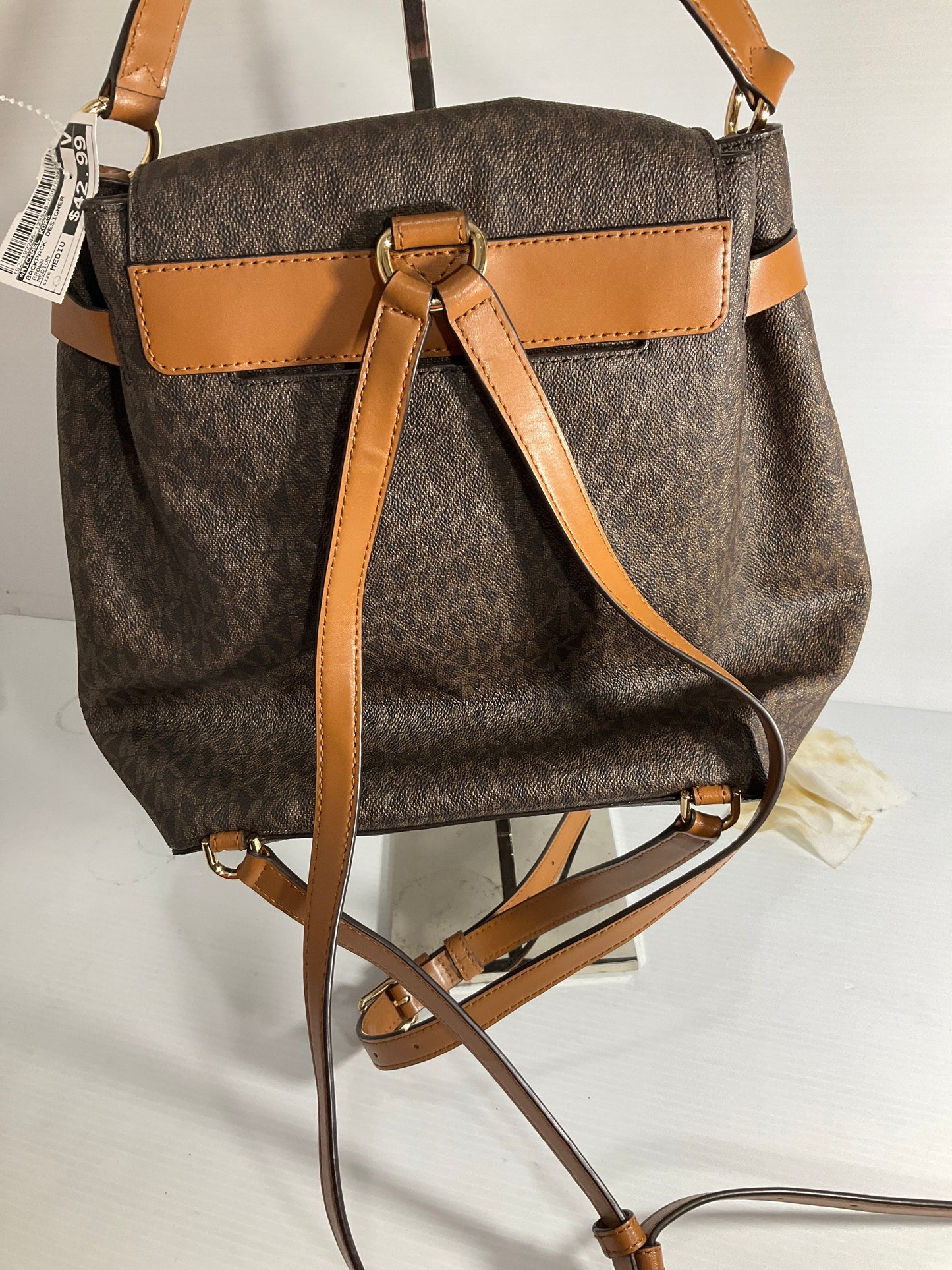 Backpack Designer By Michael Kors, Size: Medium