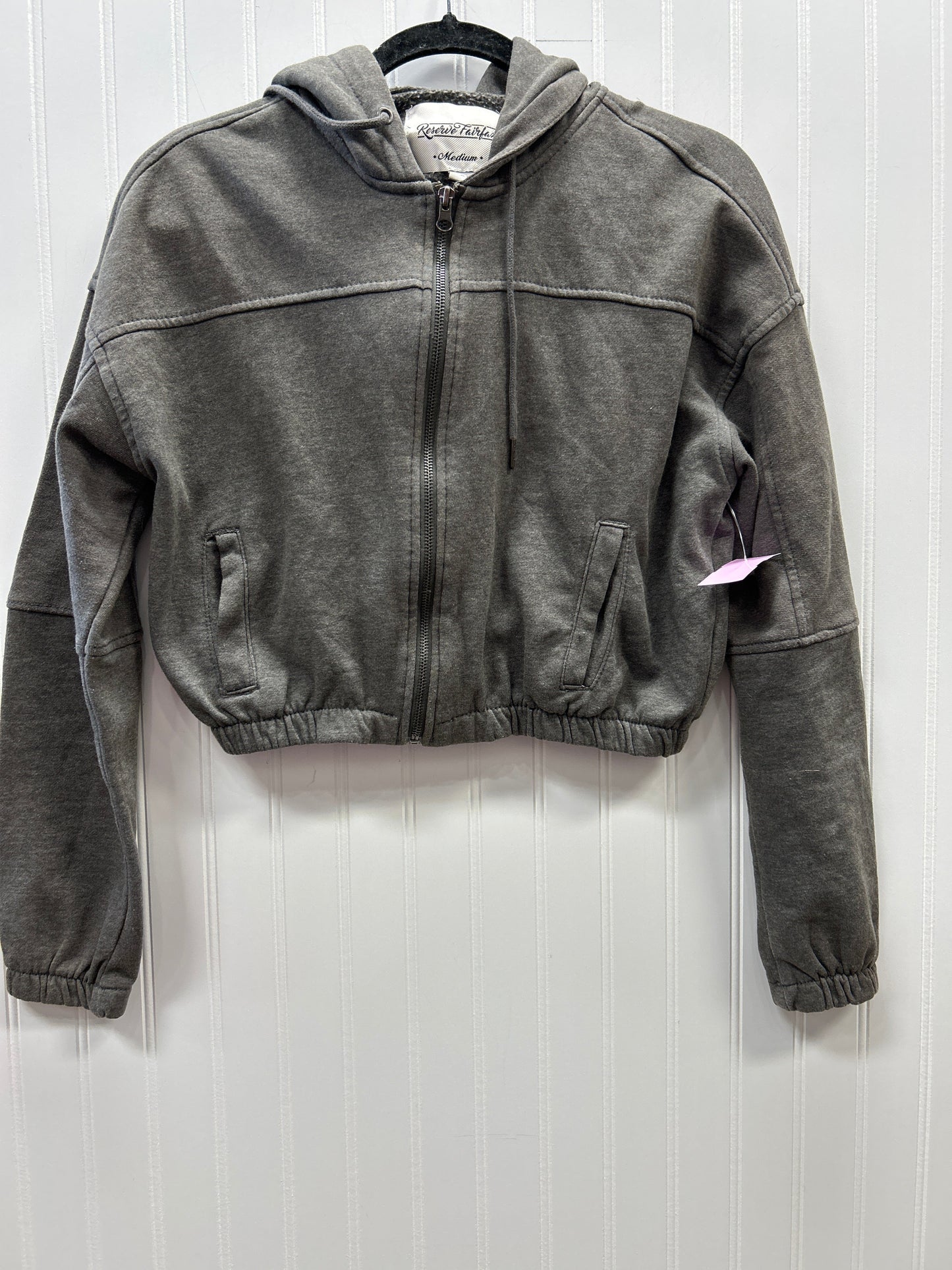 Sweatshirt Hoodie By Cmc In Grey, Size:M