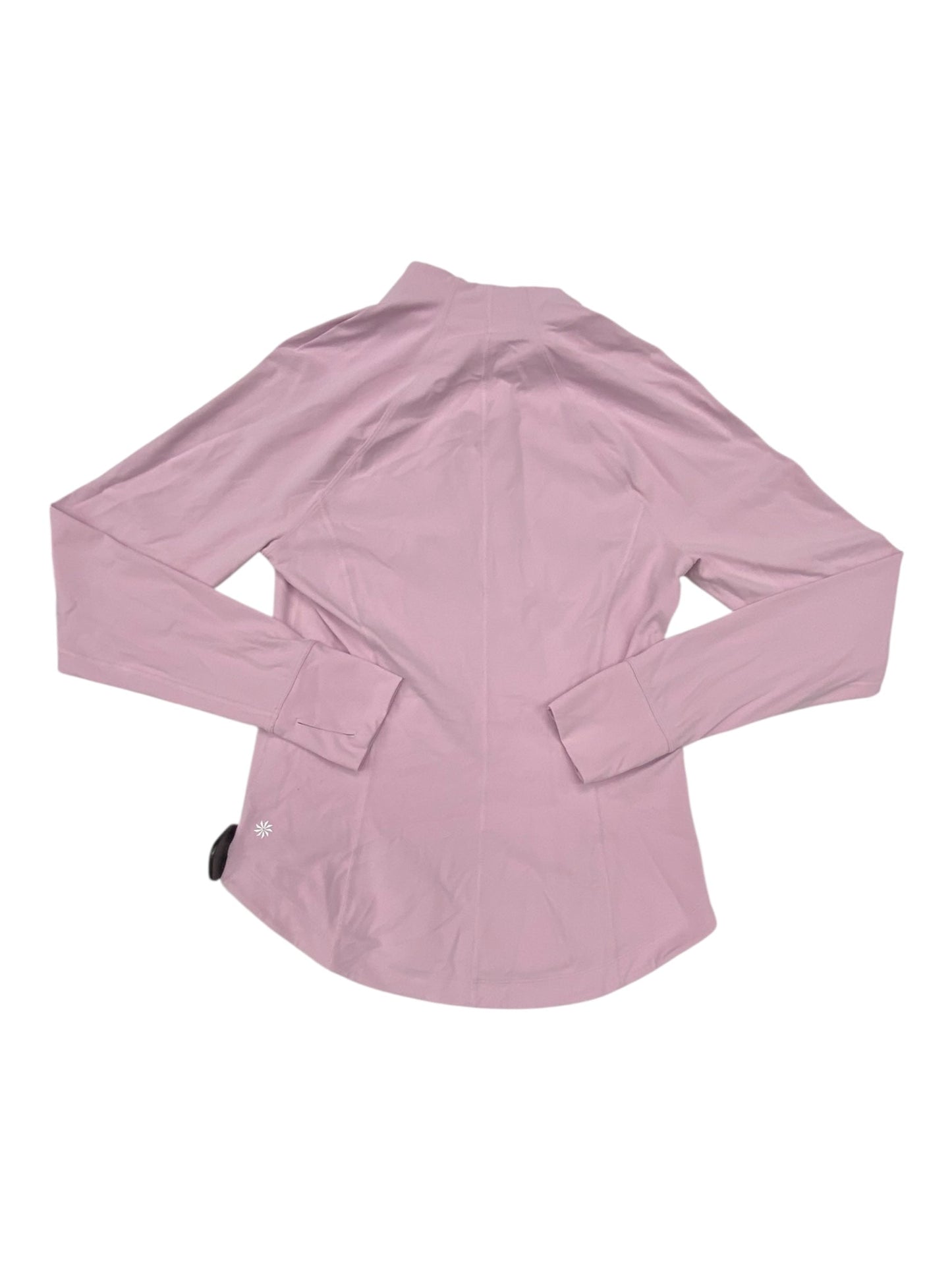 Athletic Jacket By Athleta In Pink, Size:M