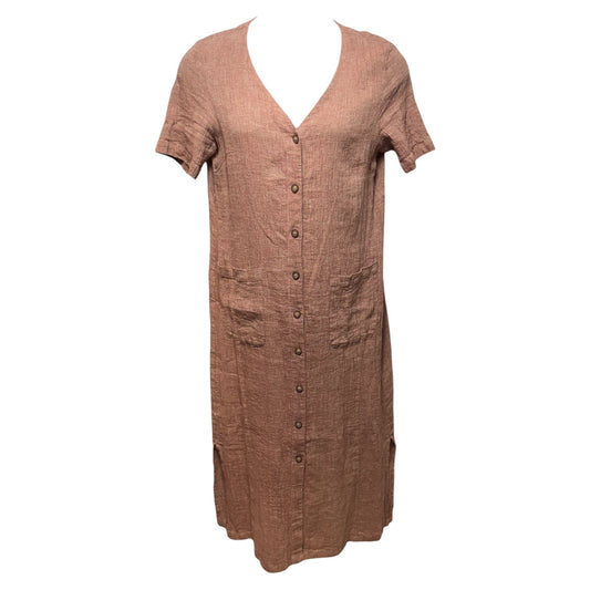 Dress Casual Maxi By Poetry In Peach, Size: 10