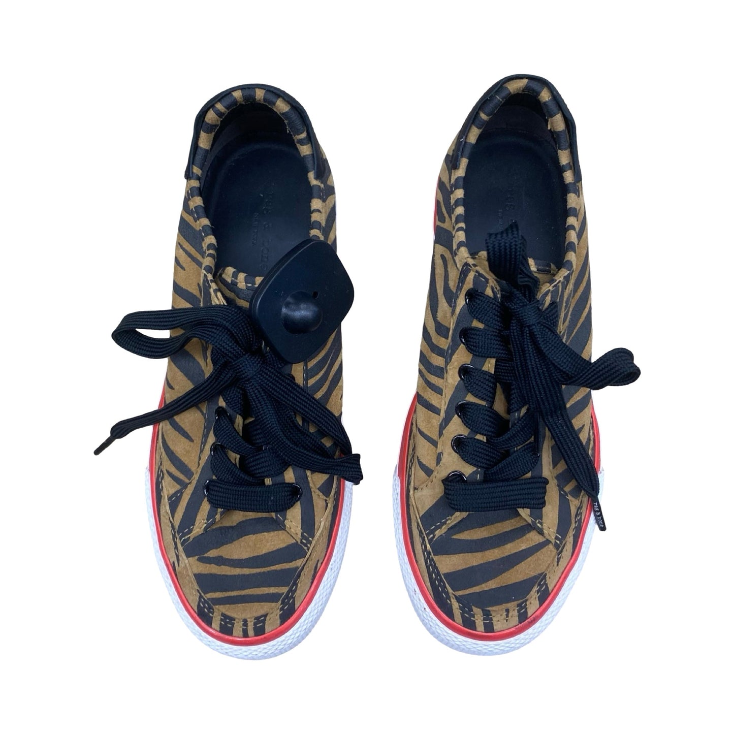 Shoes Sneakers By Rag And Bone In Animal Print, Size:6.5