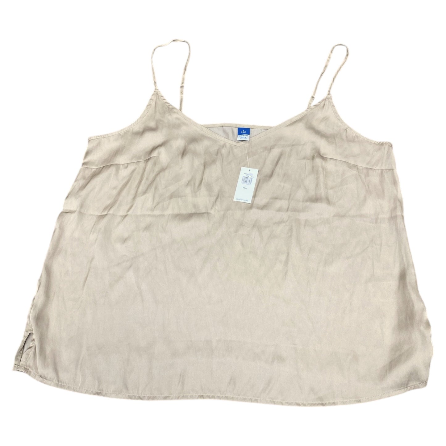 Top Sleeveless By Old Navy In Beige, Size:L