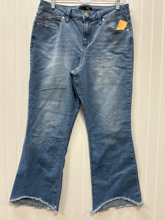 Jeans Flared By 1822 Denim In Blue Denim, Size:12