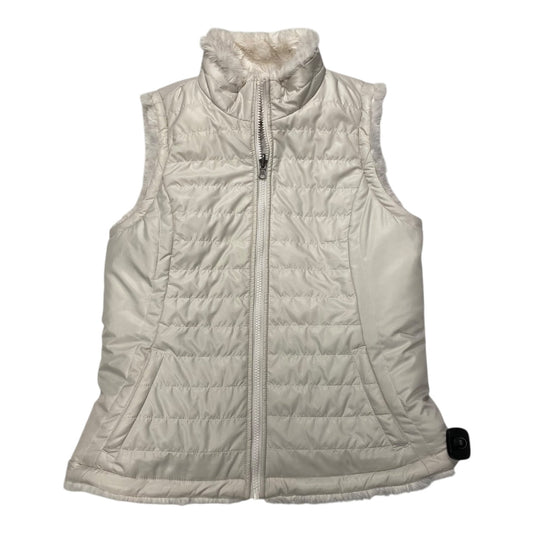 Vest Puffer & Quilted By Nicole Miller In Cream, Size:S
