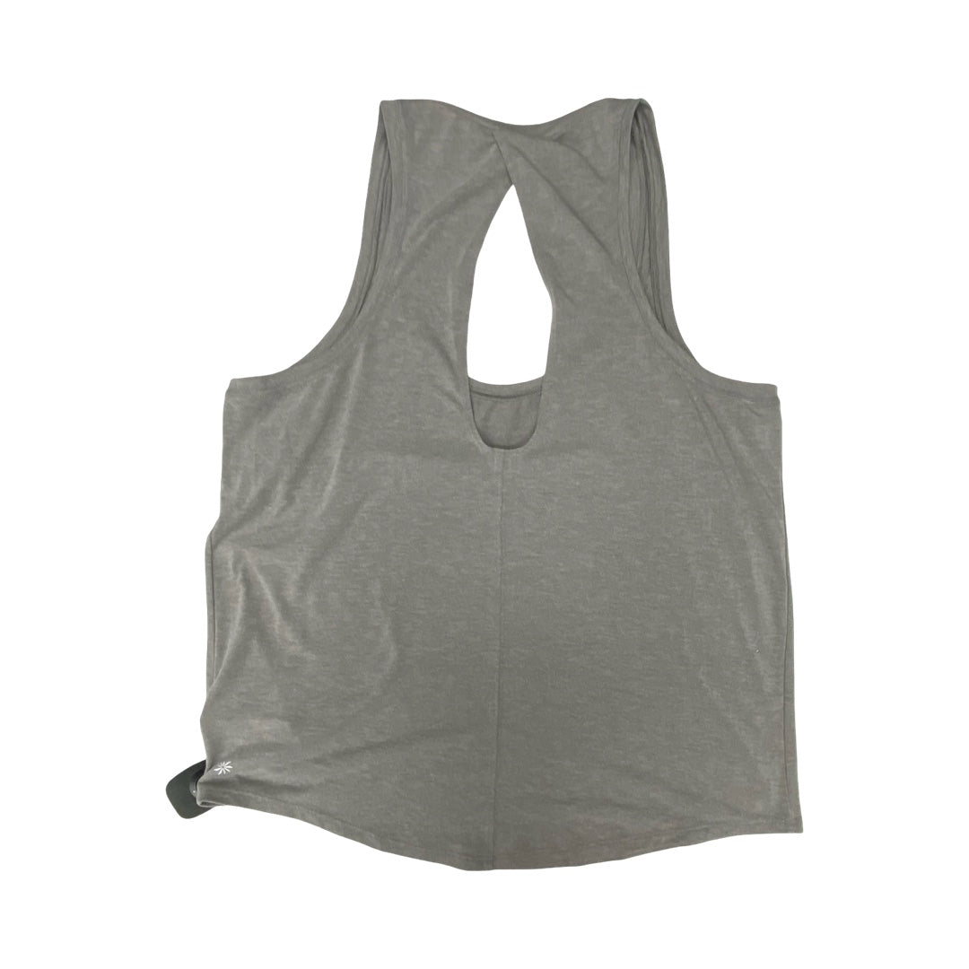 Athletic Tank Top By Athleta In Taupe, Size:M
