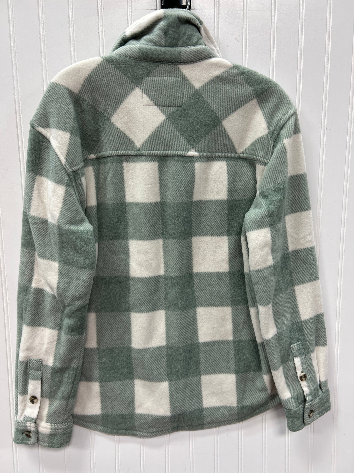 Jacket Fleece By Sage In Green, Size:M