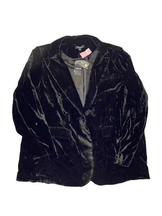 Blazer By Torrid In Black, Size:1X