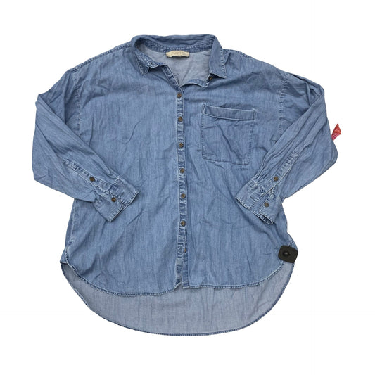 Top Ls By Loft In Blue, Size:Xl