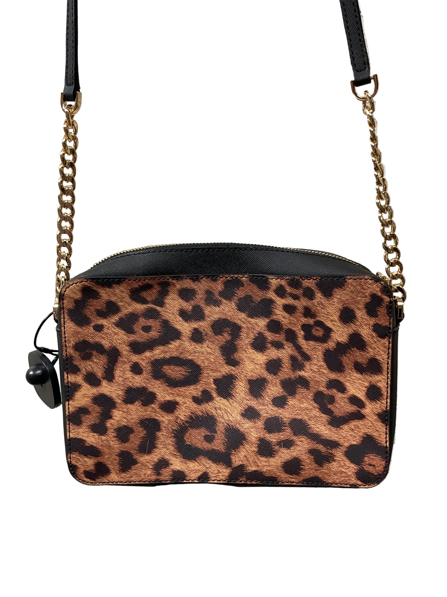 Crossbody Designer By Michael Kors In Animal Print, Size:Small