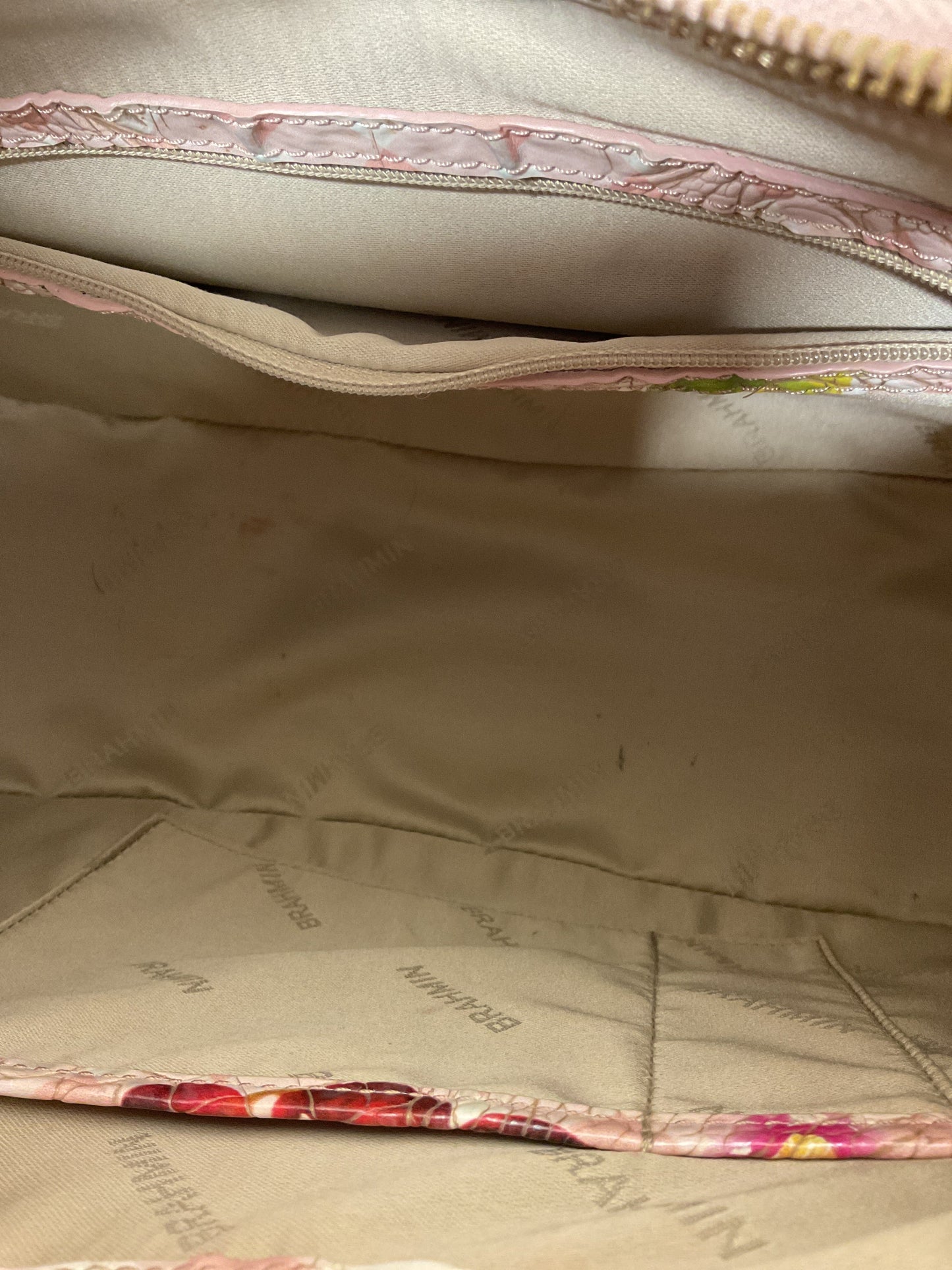 Handbag Designer By Brahmin In Multi, Size:Large