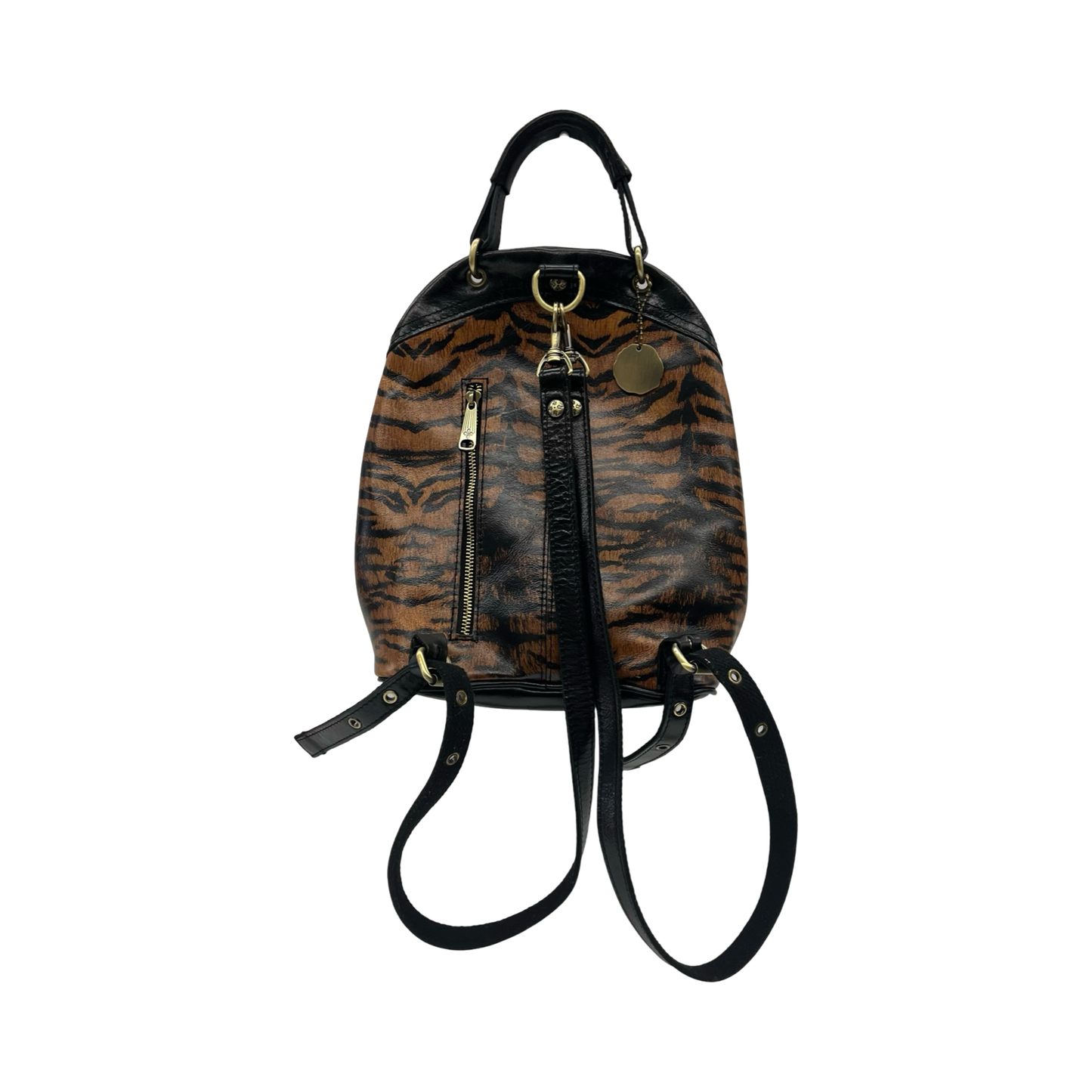 Backpack Designer By Patricia Nash In Animal Print, Size:Medium