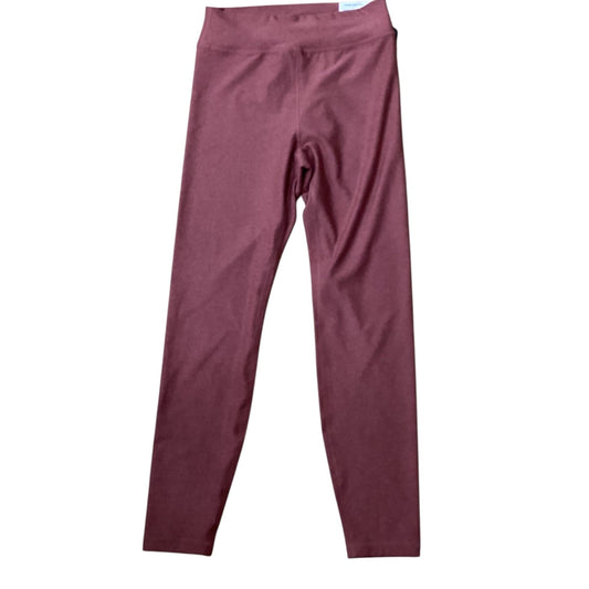 Athletic Leggings By Old Navy In Red, Size:S