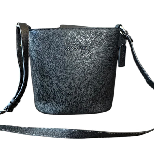 Handbag Designer By Coach In Black, Size:Small