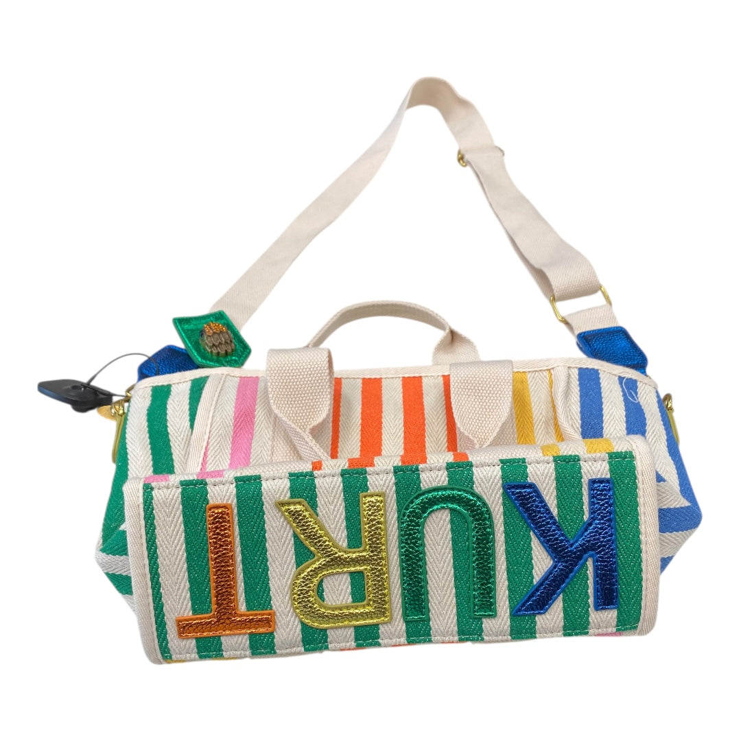 Handbag Designer By Kurt Geiger In Rainbow Print, Size:Medium