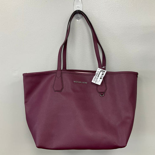 Handbag Designer By Michael Kors In Purple, Size:Large