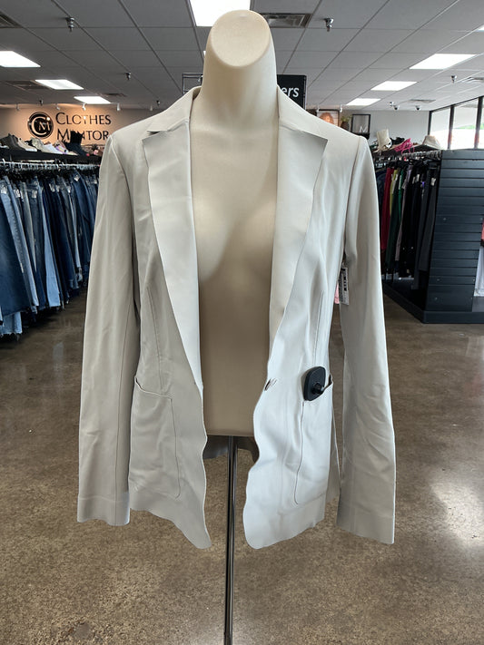 Blazer By Banana Republic In Grey, Size:4