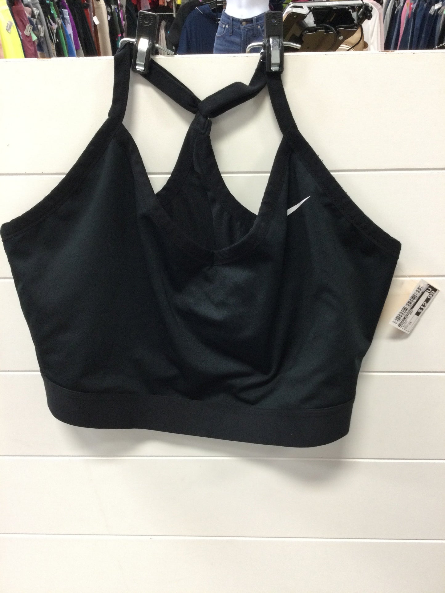Athletic Bra By Nike Apparel In Black, Size:3X