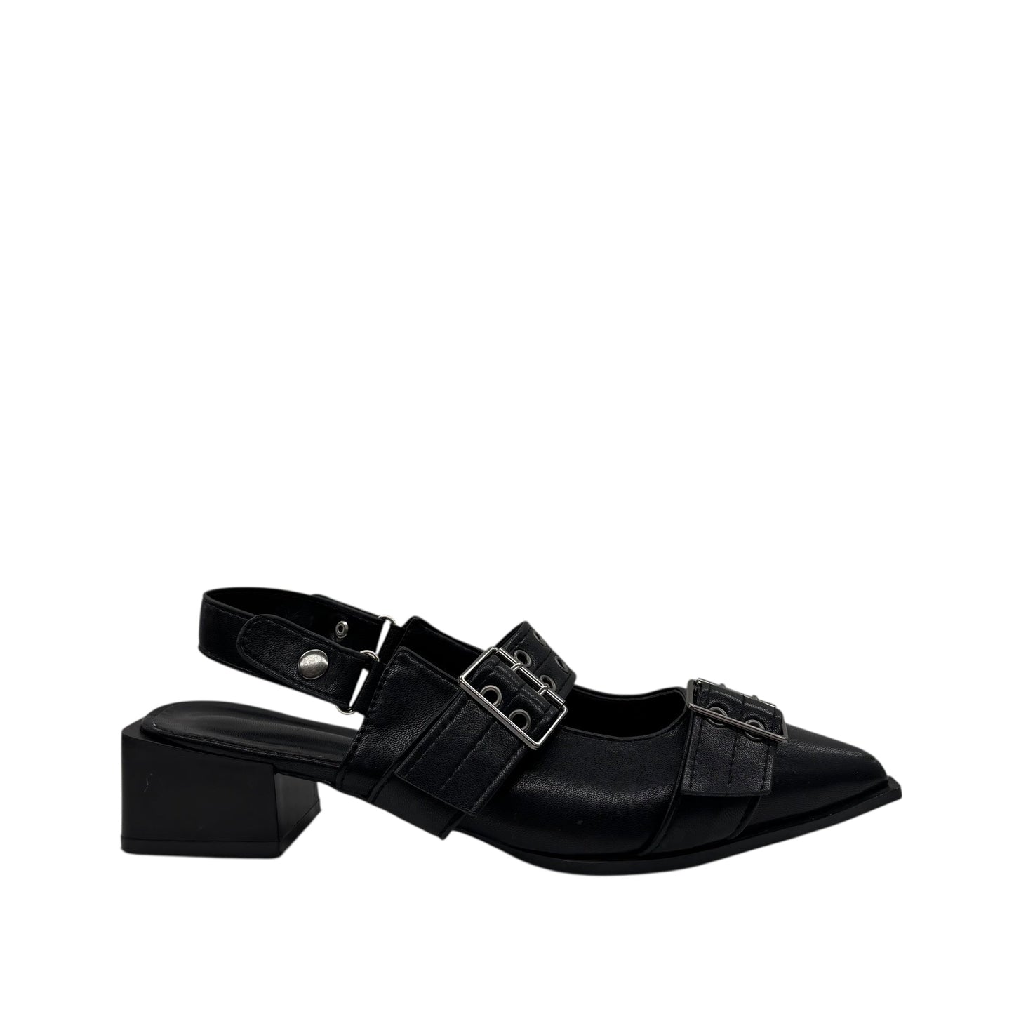 Shoes Heels Block By Cmf In Black, Size:10.5