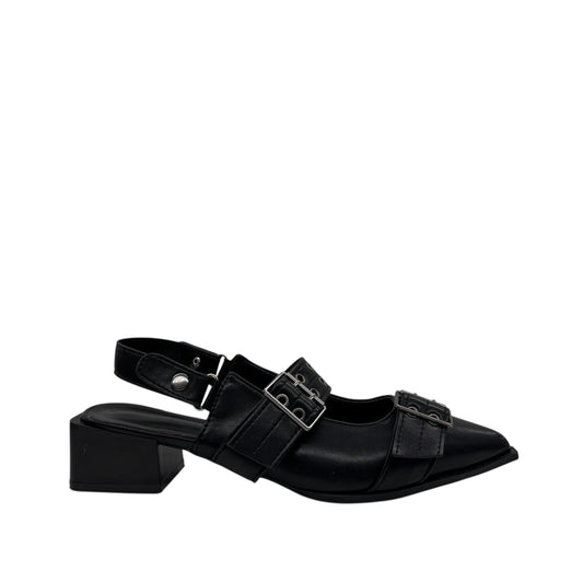 Shoes Heels Block By Cmf In Black, Size:10.5