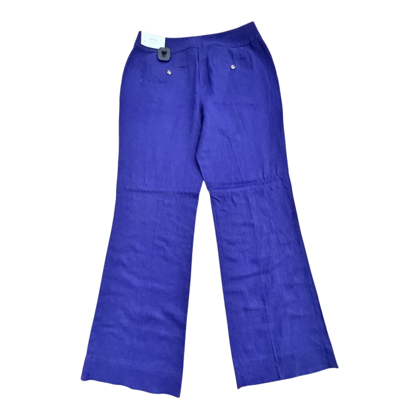 Pants Linen By Loft In Purple, Size:8