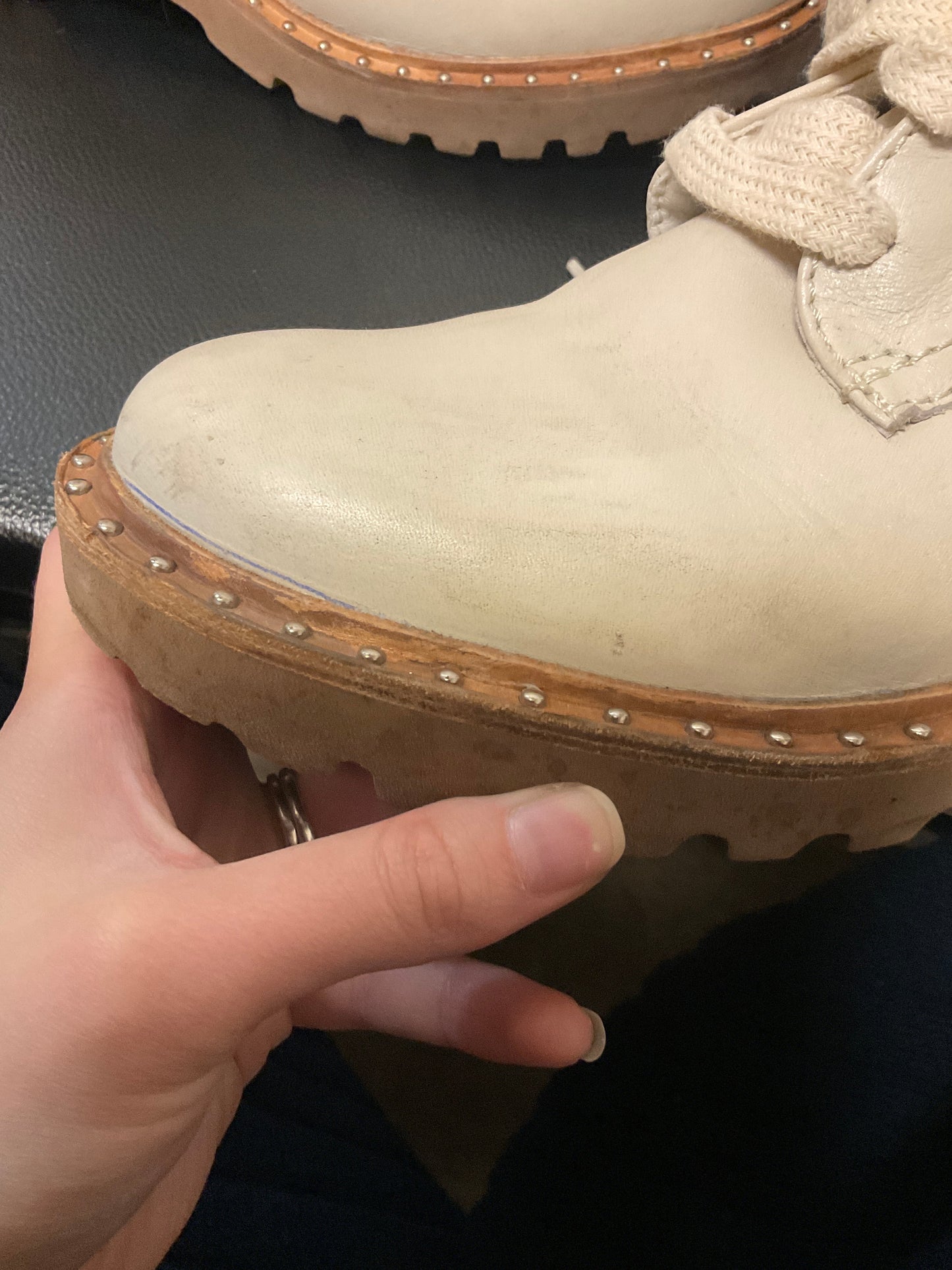 Boots Ankle Flats By Dolce Vita In Beige, Size: 8.5