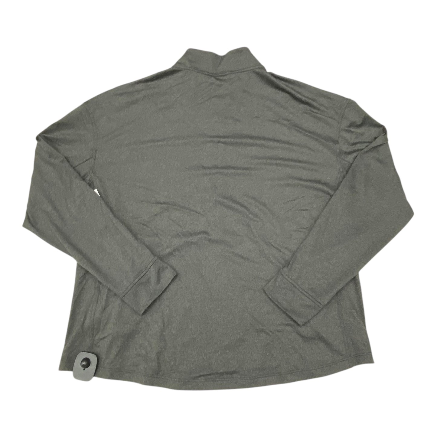 Athletic Top Ls Collar By Patagonia In Grey, Size:L
