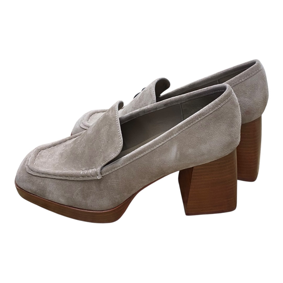 Shoes Heels Block By Steve Madden In Taupe, Size:10