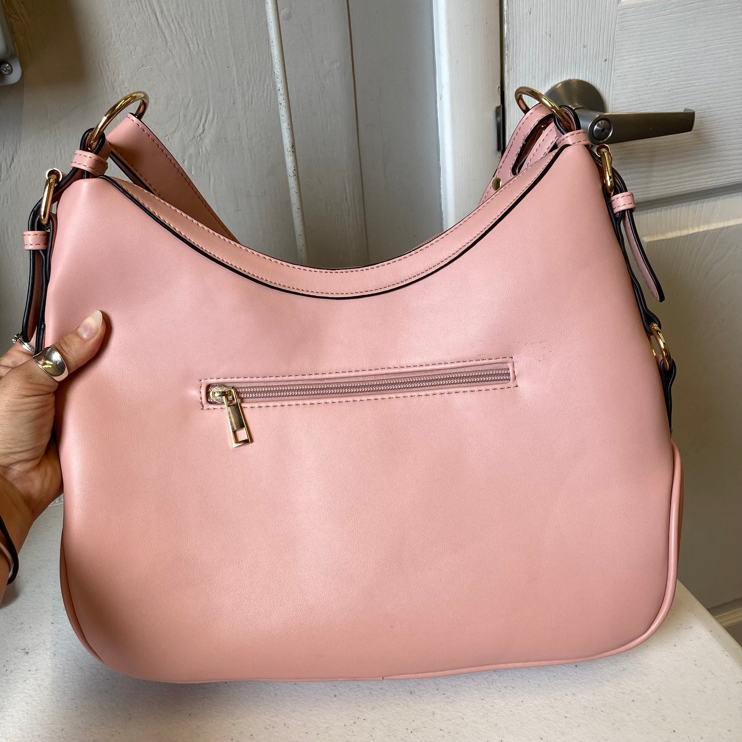 Handbag By Mellow World In Pink, Size:Medium