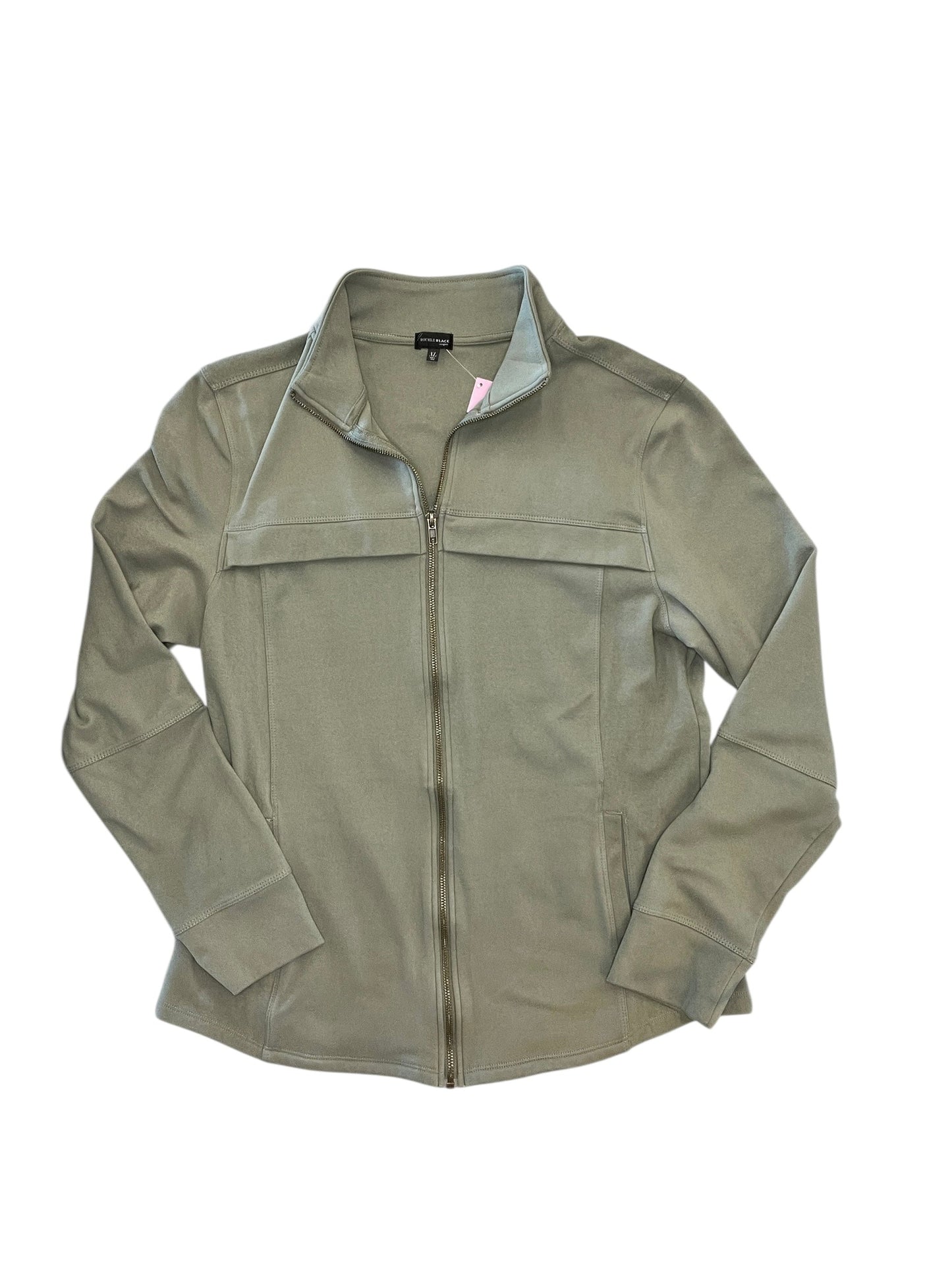 Sweatshirt Collar By Buckle Black In Green, Size:Xl