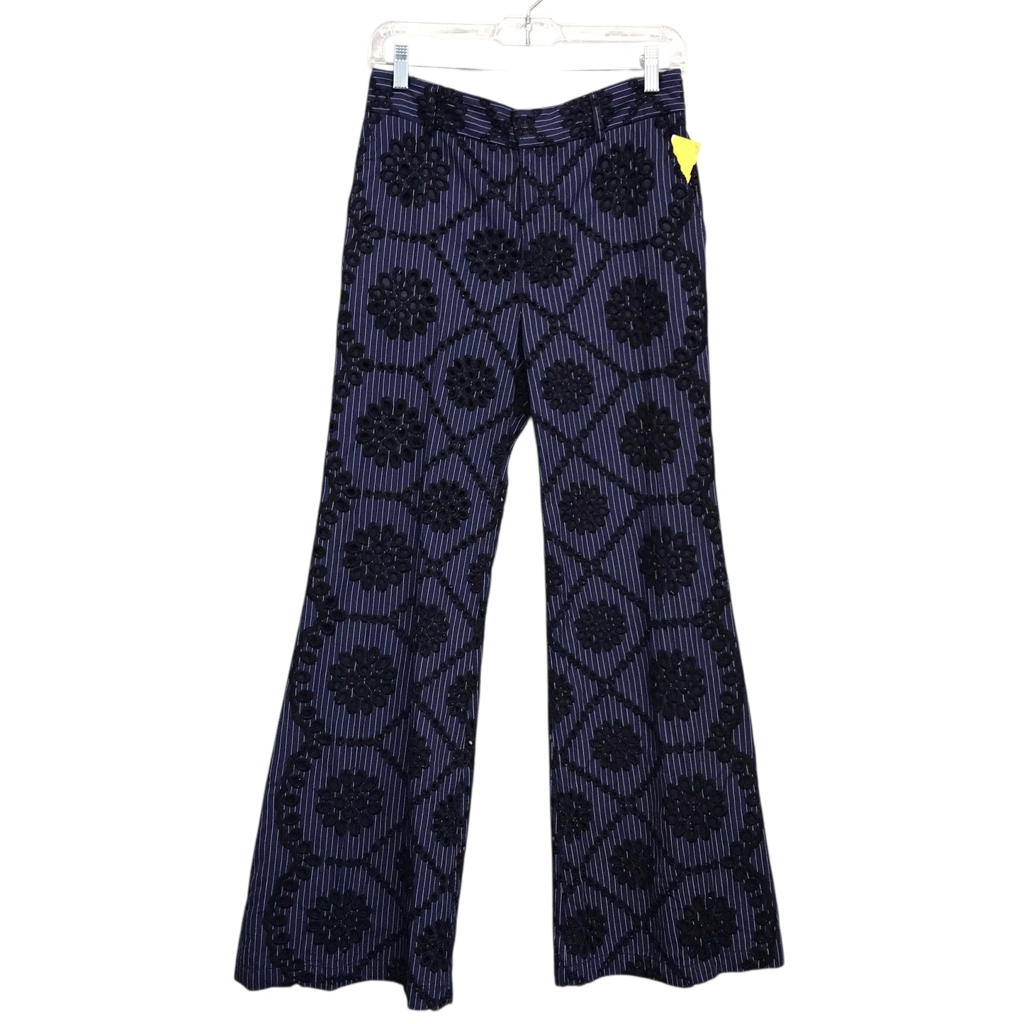 Pants Dress By Anthropologie In Black & Blue, Size:2