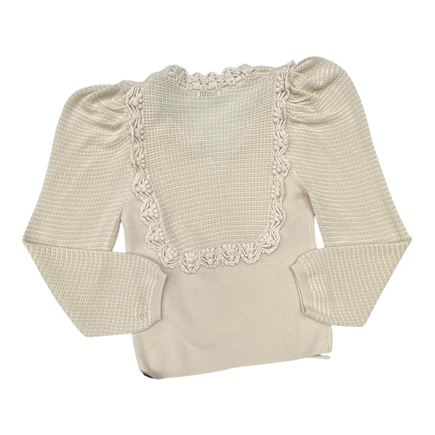 Sweater By Rebecca Taylor In Pink, Size: L