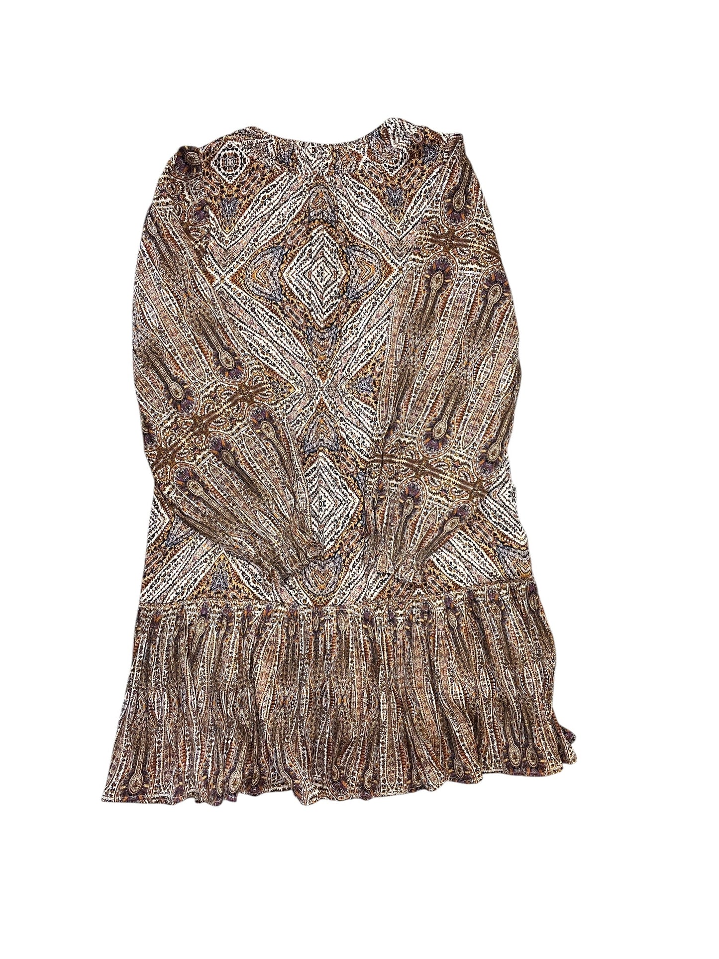 Dress Casual Midi By Anthropologie In Multi, Size:Xs