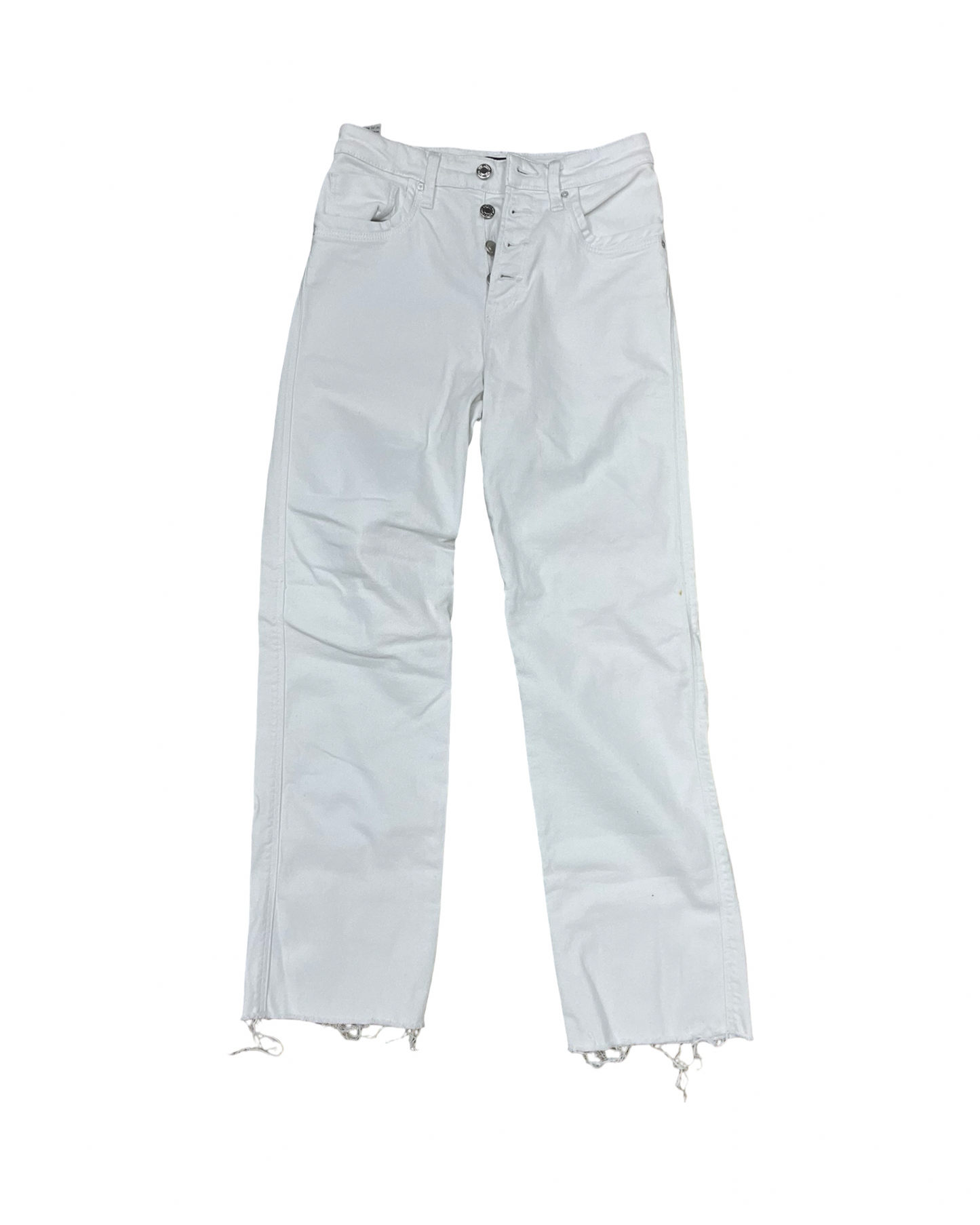 Jeans Boot Cut By Mavi In White Denim, Size:2