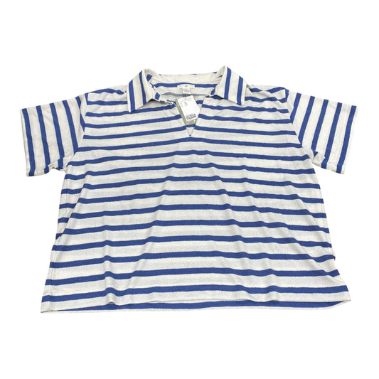 Sweater Ss By H&M In Blue & White, Size:Xxl