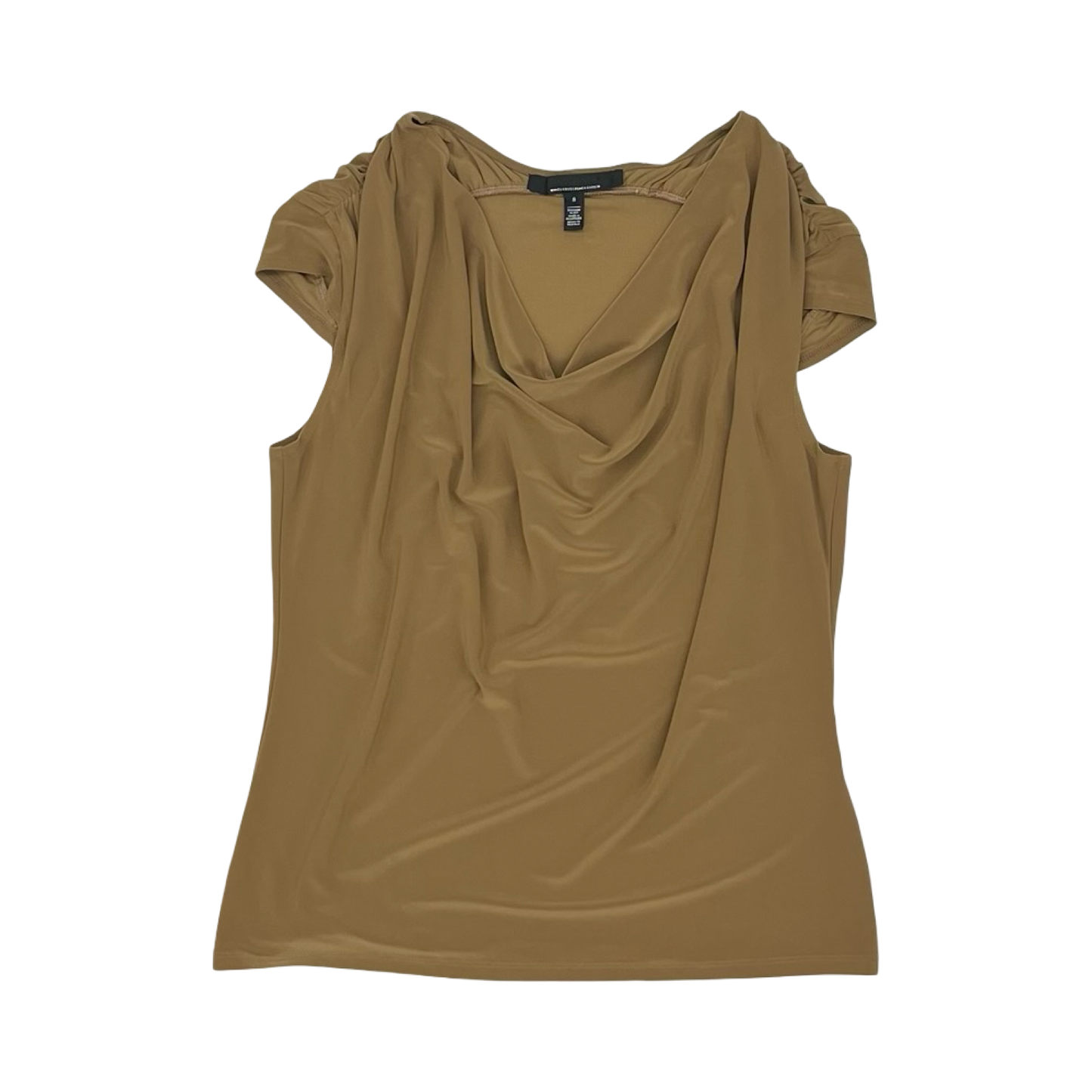 Blouse Ss By White House Black Market In Gold, Size:S