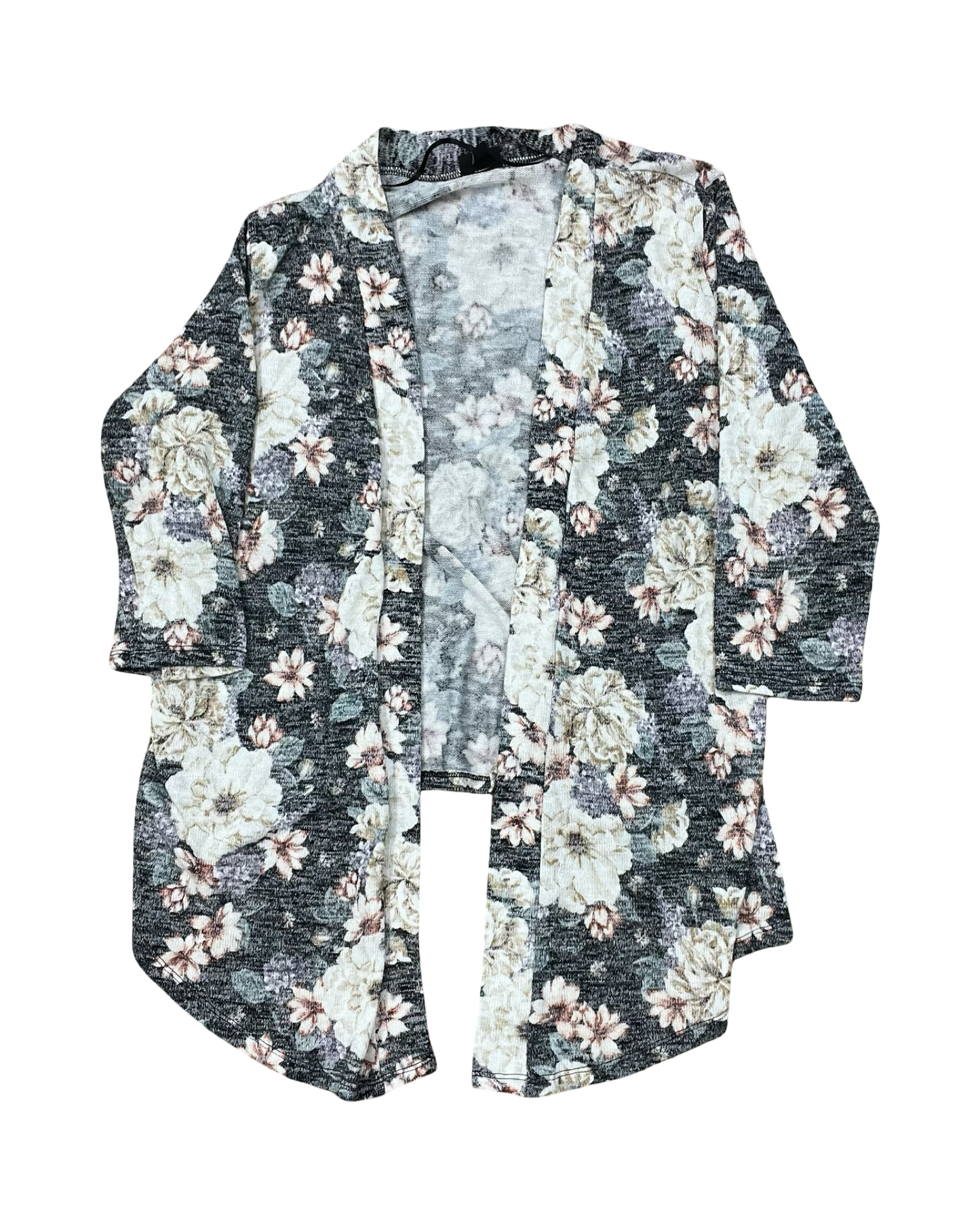 Cardigan By Torrid In Floral Print, Size:L