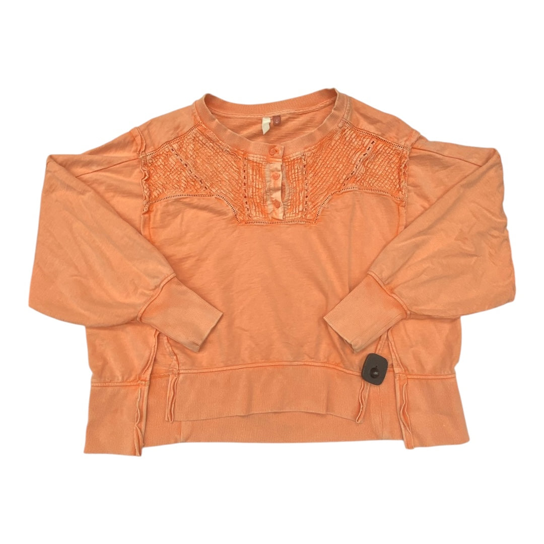 Top Ls By Pilcro In Coral, Size:S