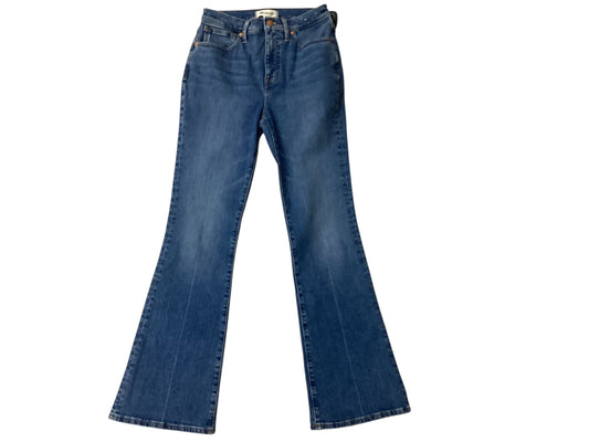 Jeans Flared By Madewell In Blue Denim, Size:4