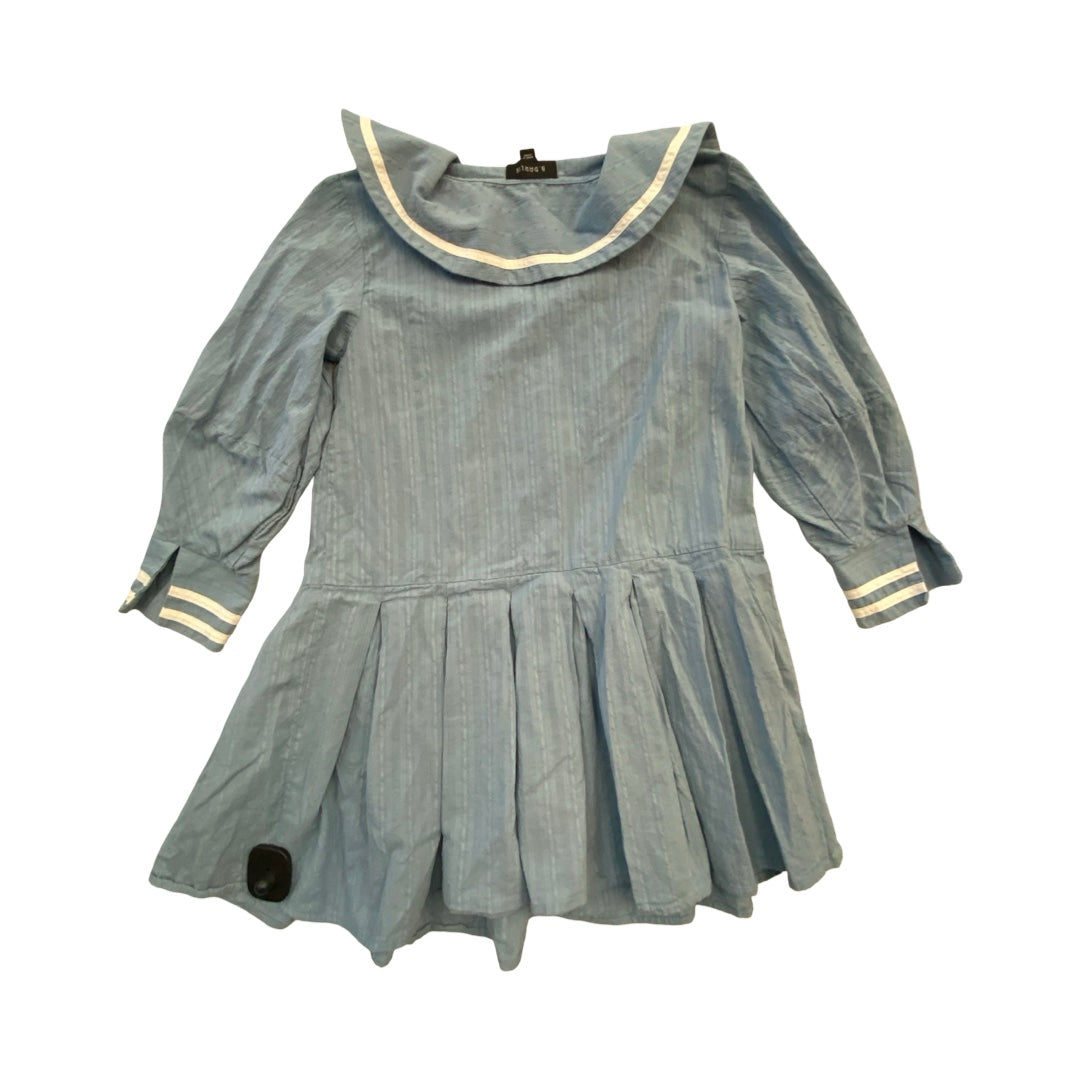 Dress Casual Midi By b. darlin In Blue, Size:Xs